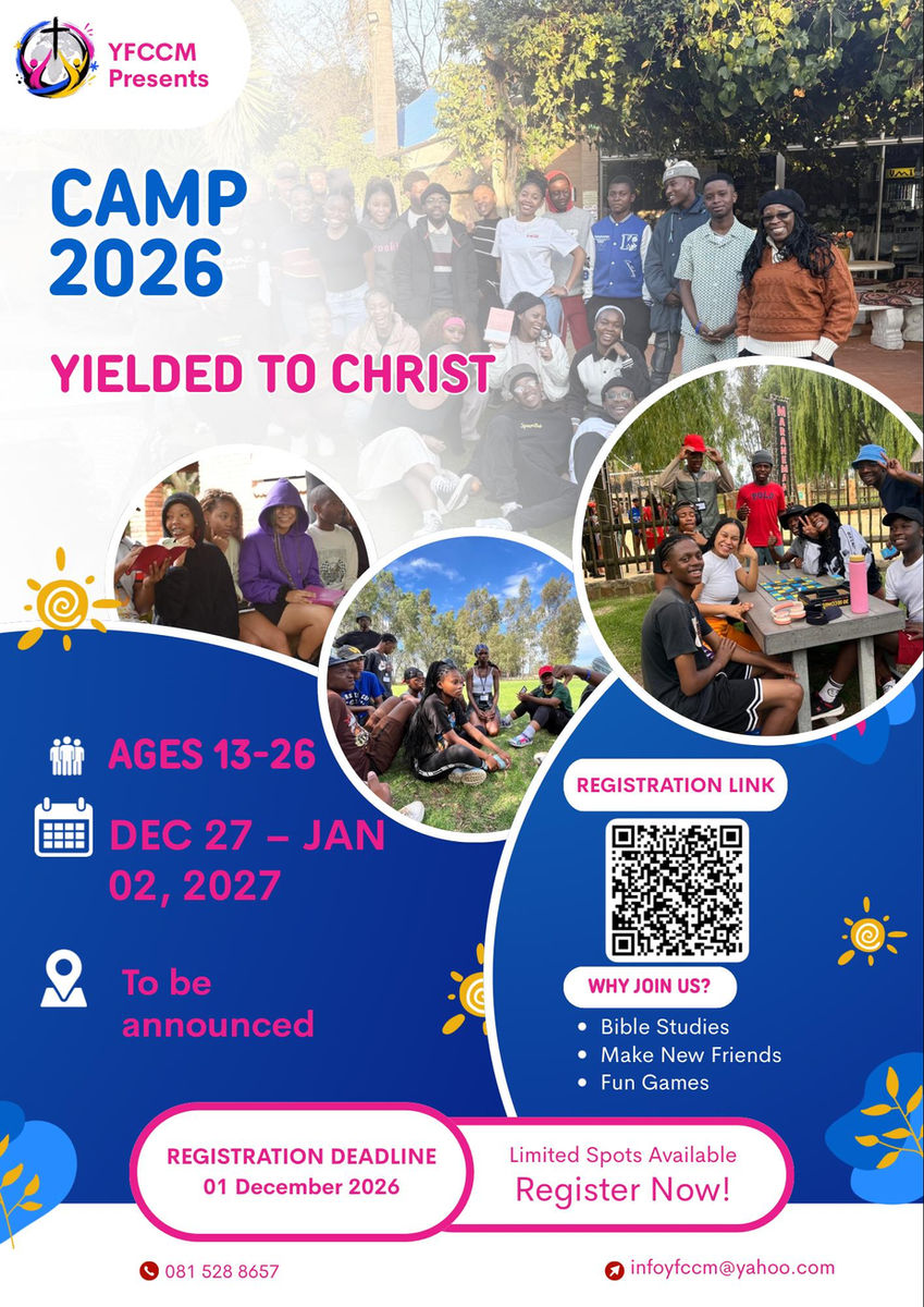 Upcoming YFCCM event poster
